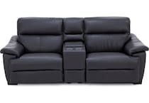 natuzzi brown mtn lth sectional piece pkg  