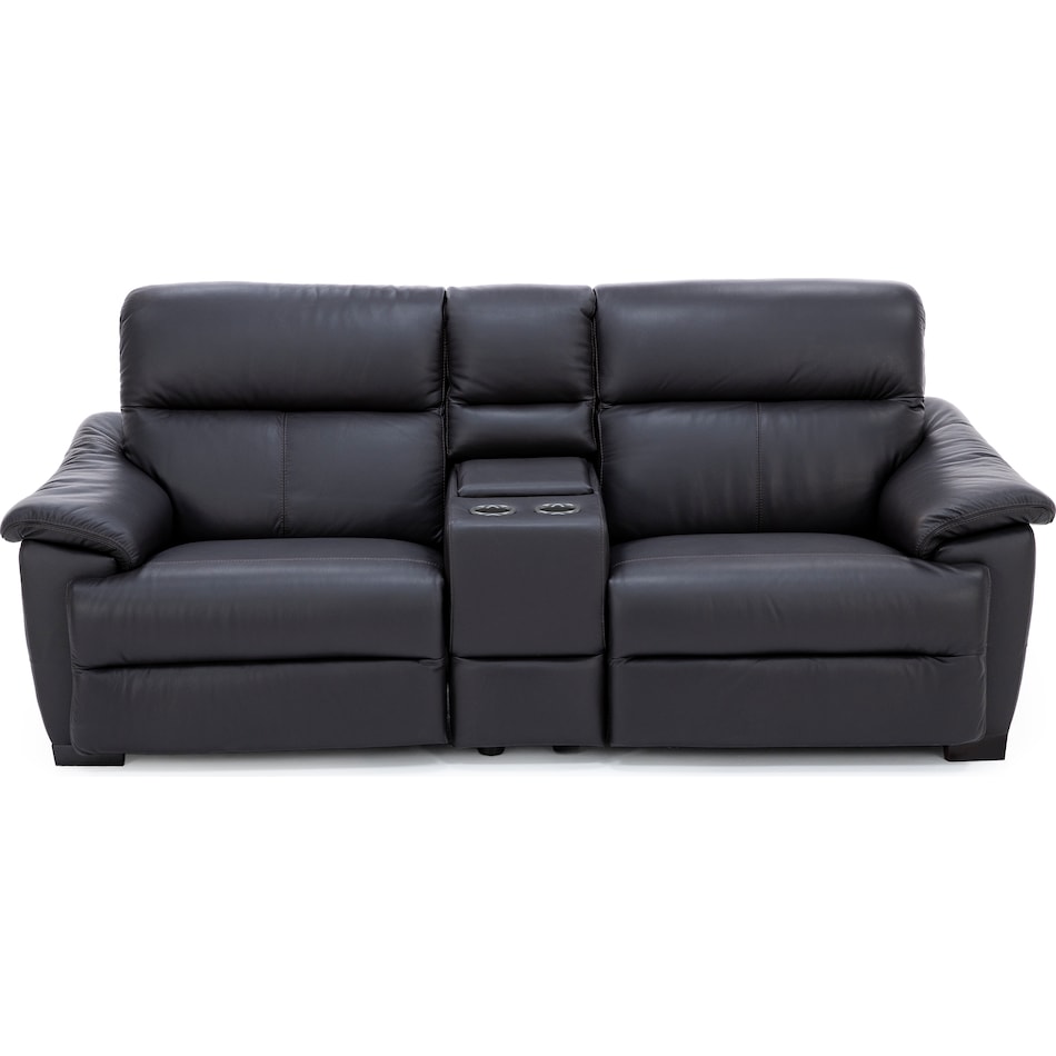 natuzzi brown mtn lth sectional piece pkg  