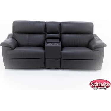 Lorenzo 3-Pc. Leather Fully Loaded Wall Saver Reclining Console Loveseat