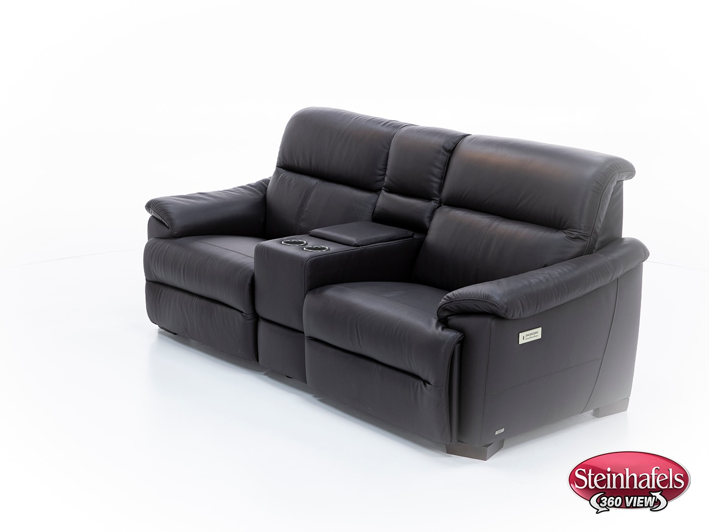 natuzzi brown mtn lth sectional piece  image pkg  