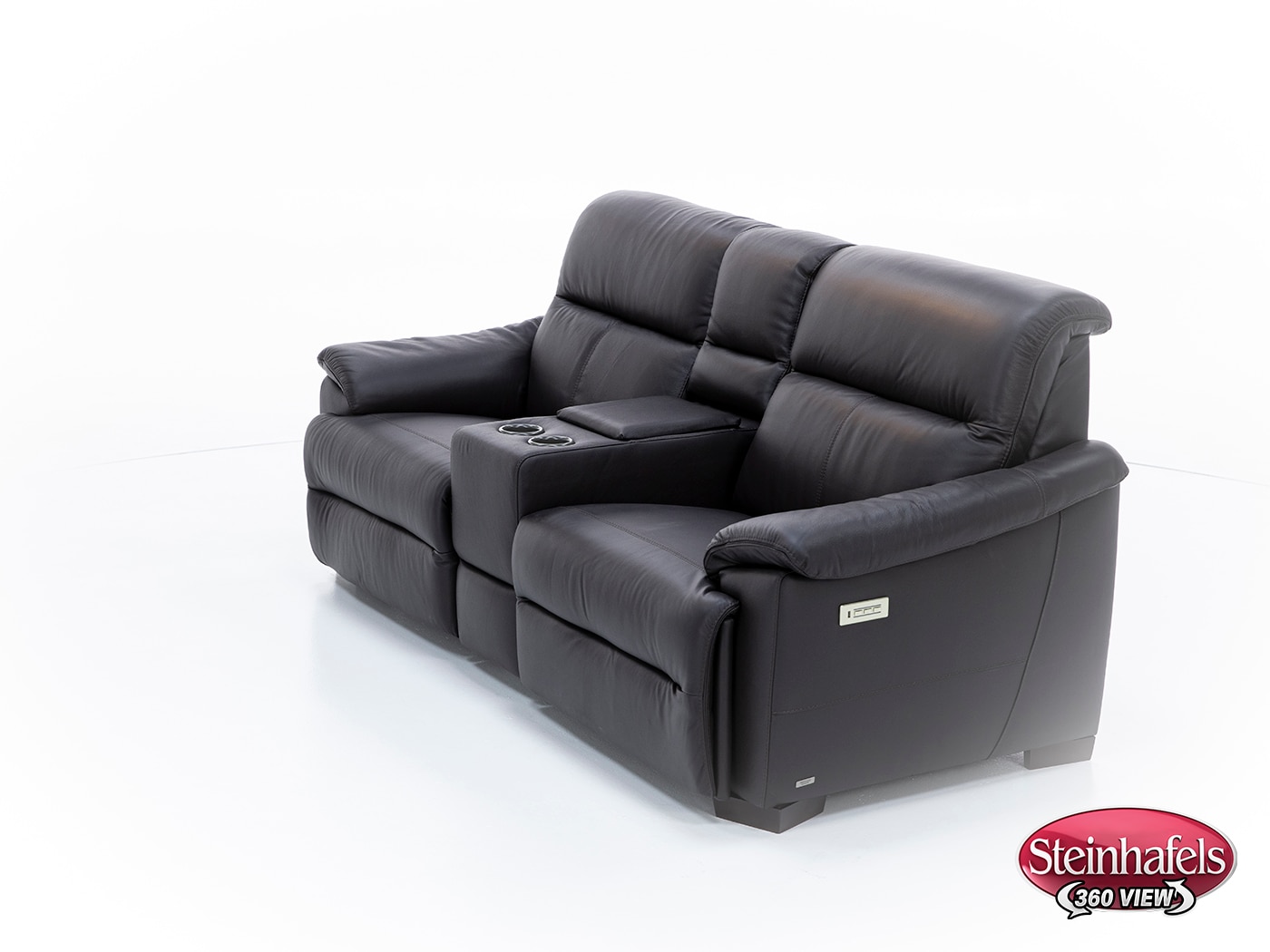 natuzzi brown mtn lth sectional piece  image pkg  