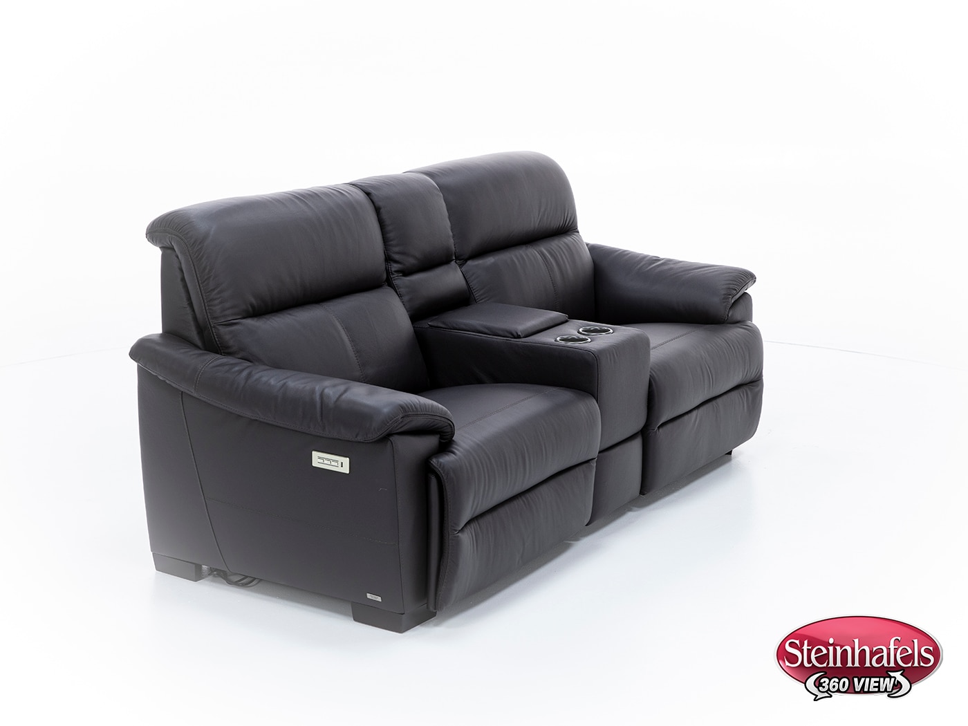 natuzzi brown mtn lth sectional piece  image pkg  