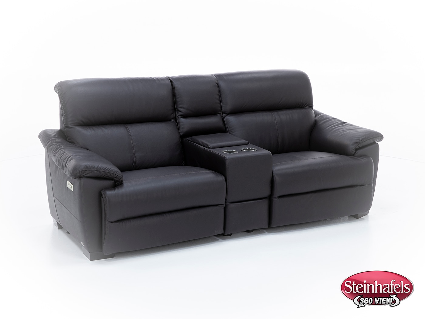 natuzzi brown mtn lth sectional piece  image pkg  