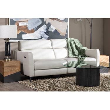 Gabriel Leather Power Headrest Reclining Sofa