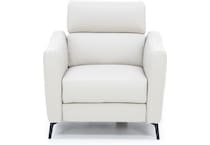 natuzzi cream recliner   