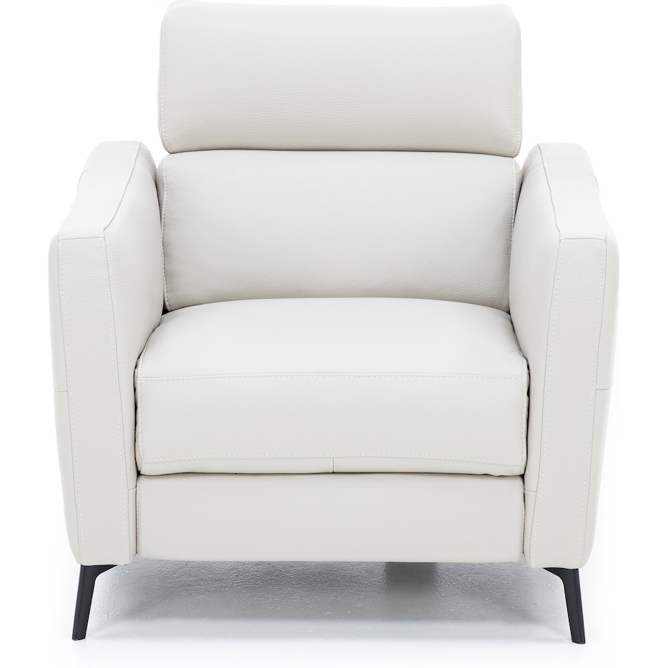 natuzzi cream recliner   