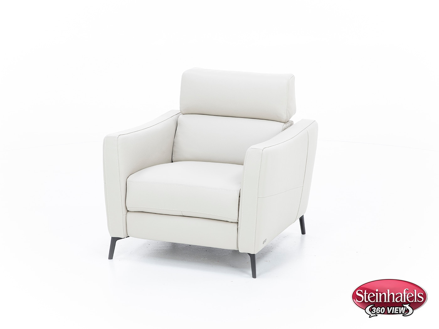 natuzzi cream recliner  image   