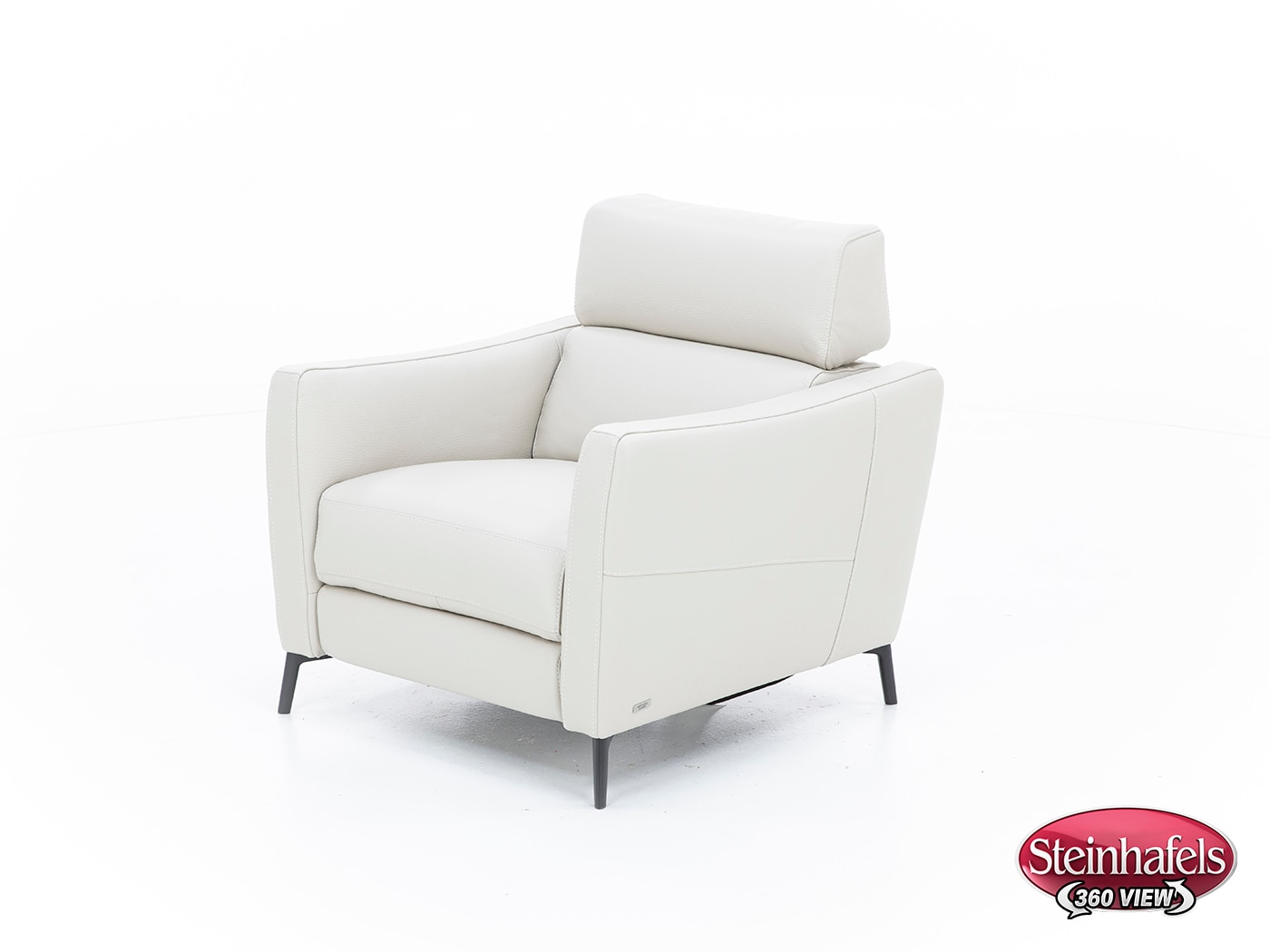 natuzzi cream recliner  image   