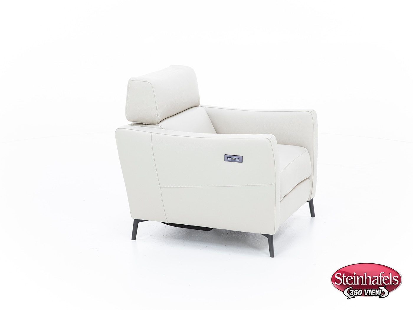 natuzzi cream recliner  image   
