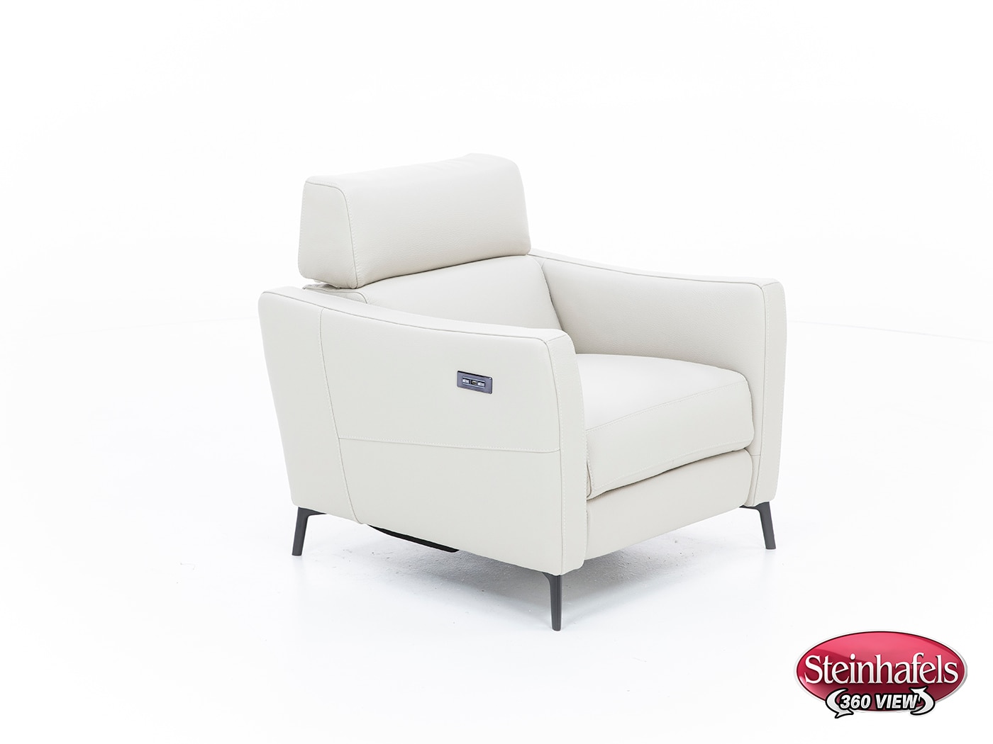 natuzzi cream recliner  image   