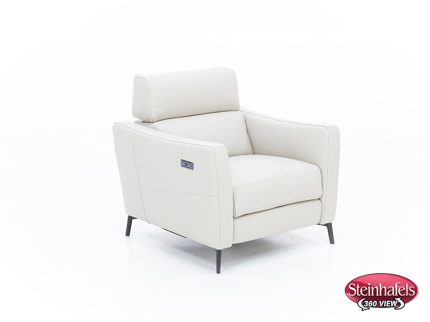 natuzzi cream recliner  image   