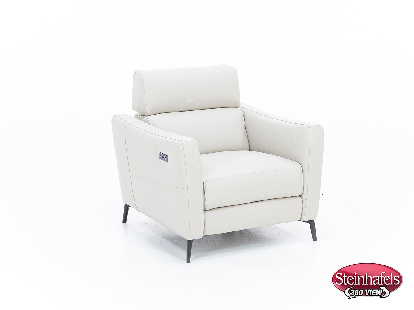 natuzzi cream recliner  image   
