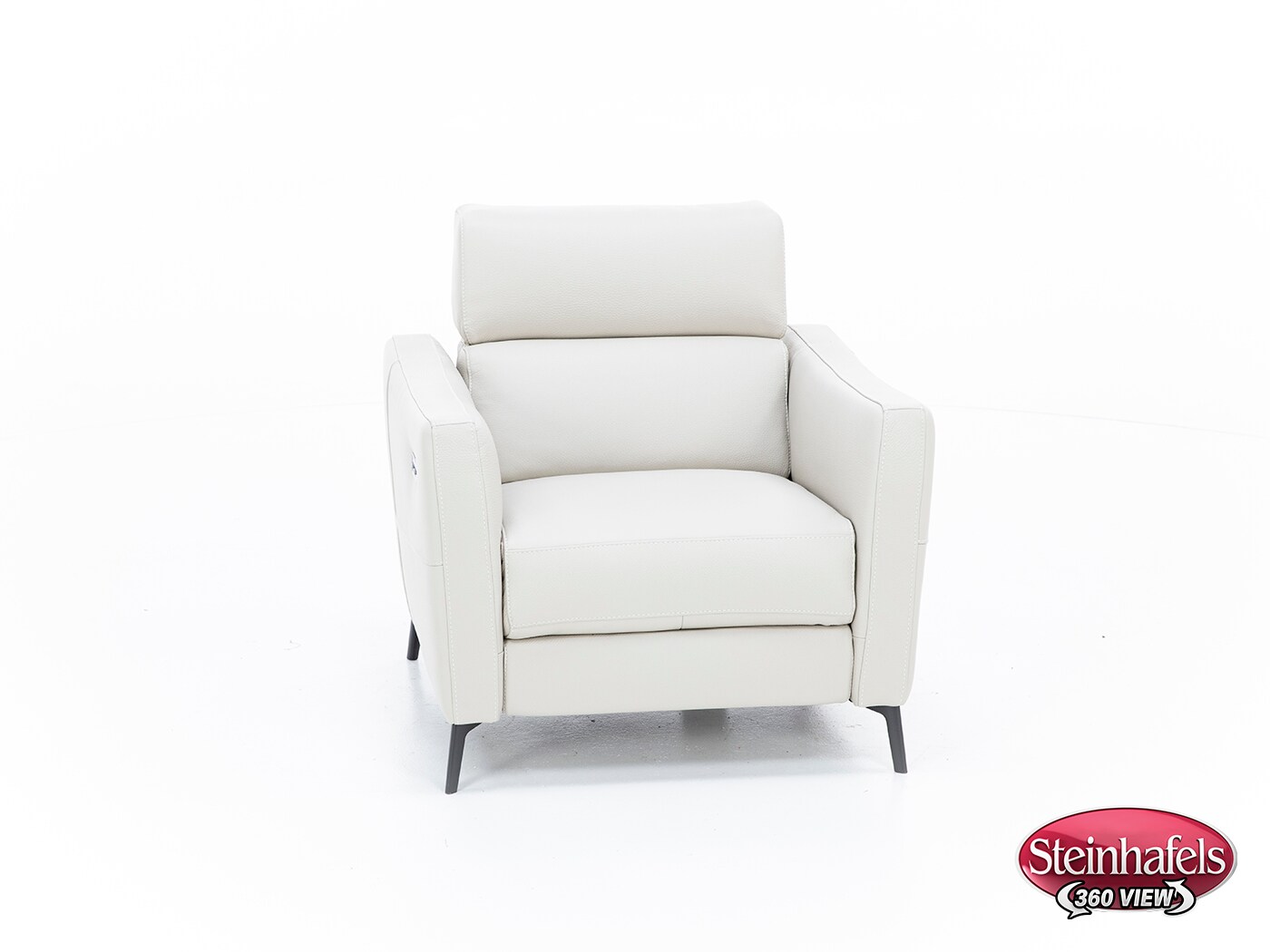 natuzzi cream recliner  image   