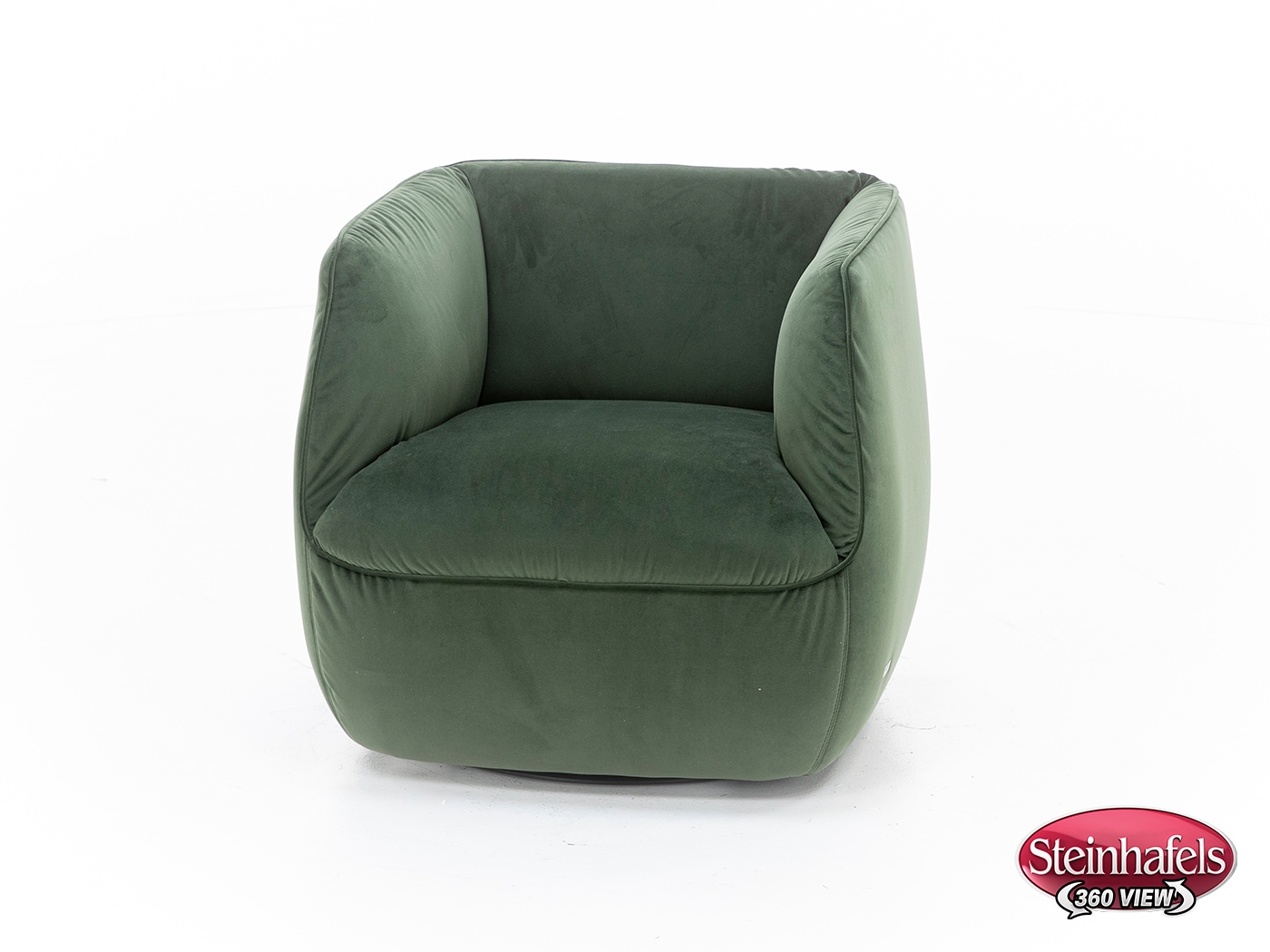 natuzzi green swivel chair  image   