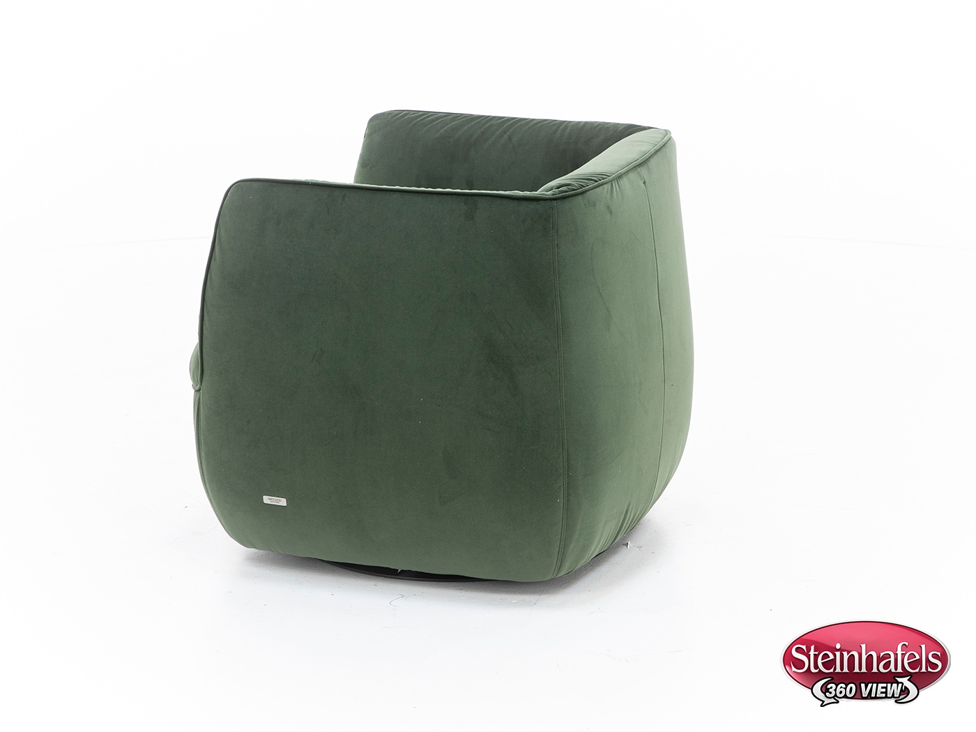 natuzzi green swivel chair  image   