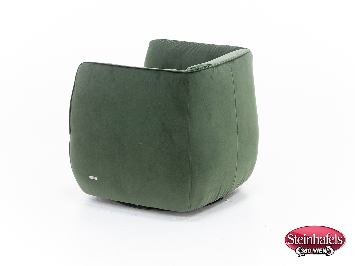 natuzzi green swivel chair  image   