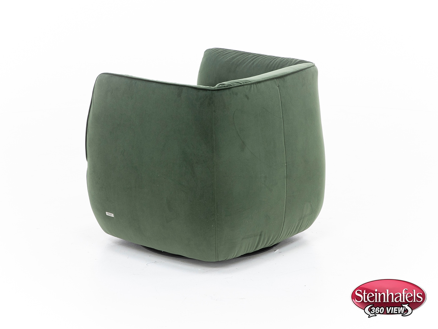 natuzzi green swivel chair  image   