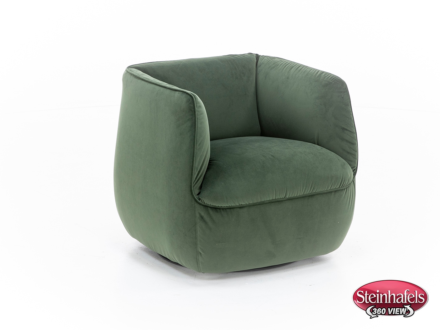 natuzzi green swivel chair  image   