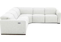 natuzzi greige mtn fab sectional pkg  