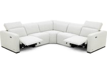 natuzzi greige mtn fab sectional pkg  