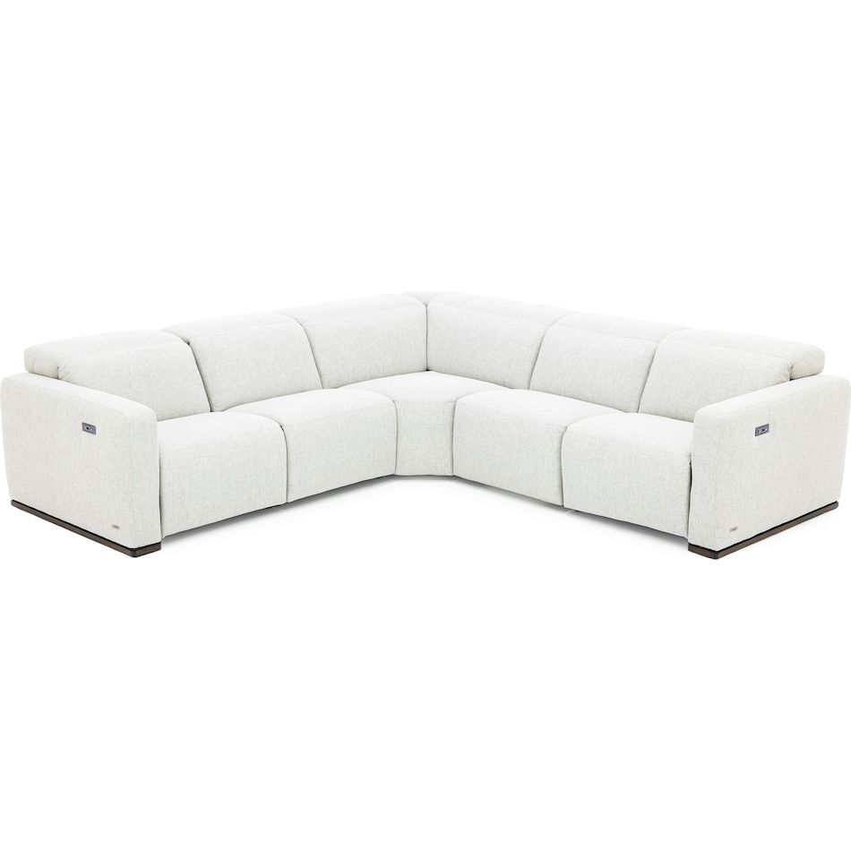 natuzzi greige mtn fab sectional zpkg  