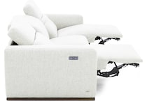 natuzzi greige mtn fab sectional pkg  