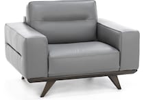 natuzzi grey chair   