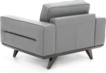 natuzzi grey chair   