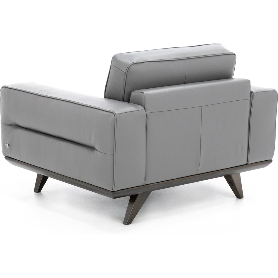 natuzzi grey chair   