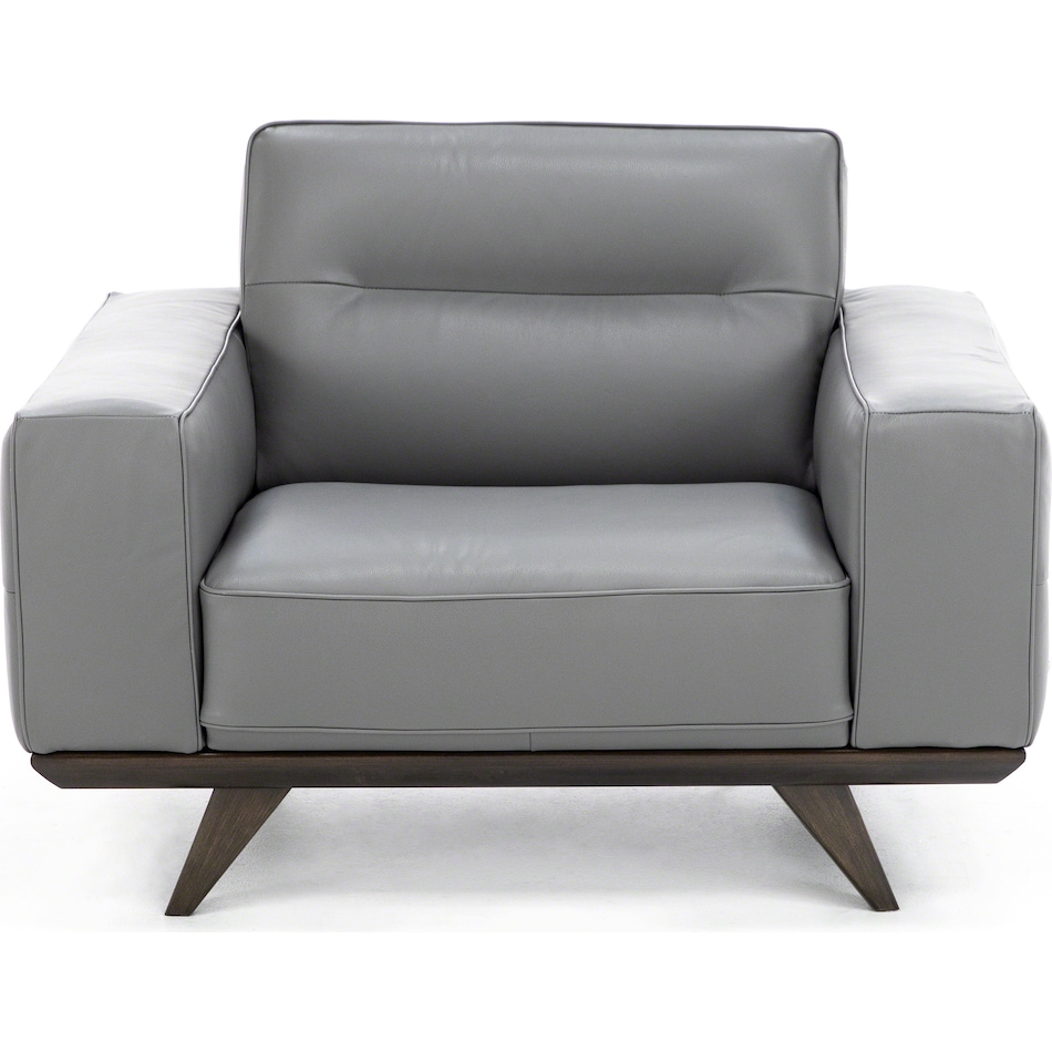 natuzzi grey chair   