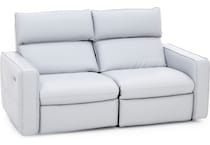 natuzzi grey mtn lth sectional piece pkg  