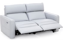 natuzzi grey mtn lth sectional piece pkg  