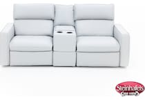 natuzzi grey mtn lth sectional piece  image pkg  