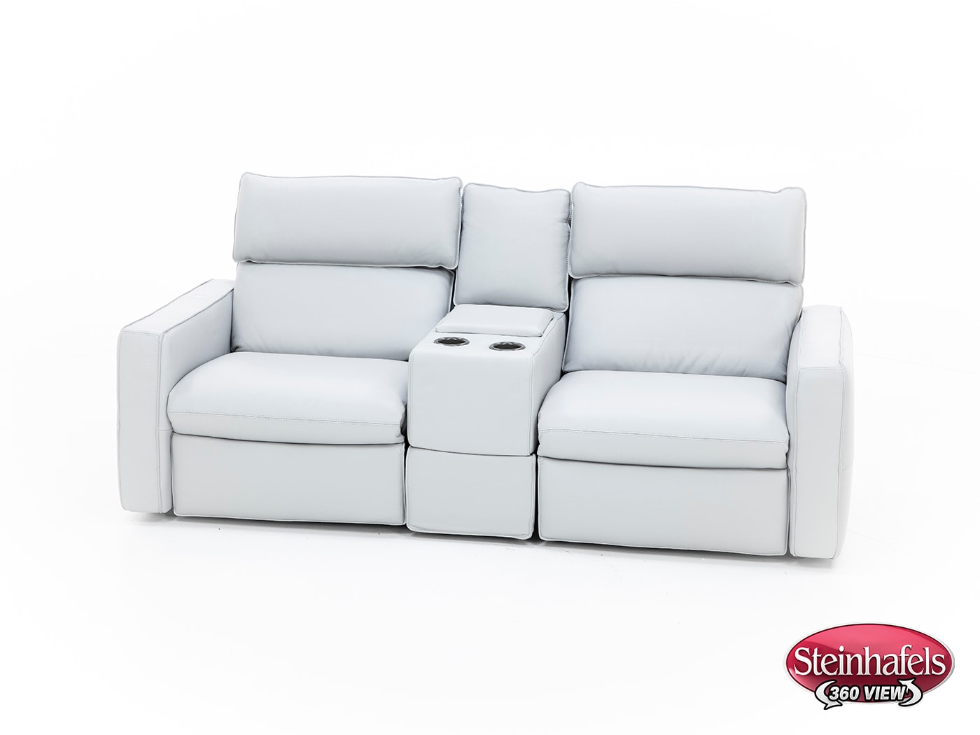 natuzzi grey mtn lth sectional piece  image pkg  