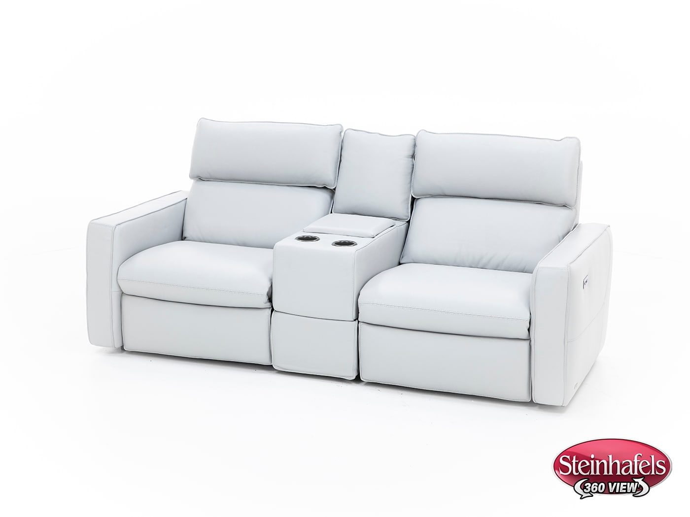 natuzzi grey mtn lth sectional piece  image pkg  