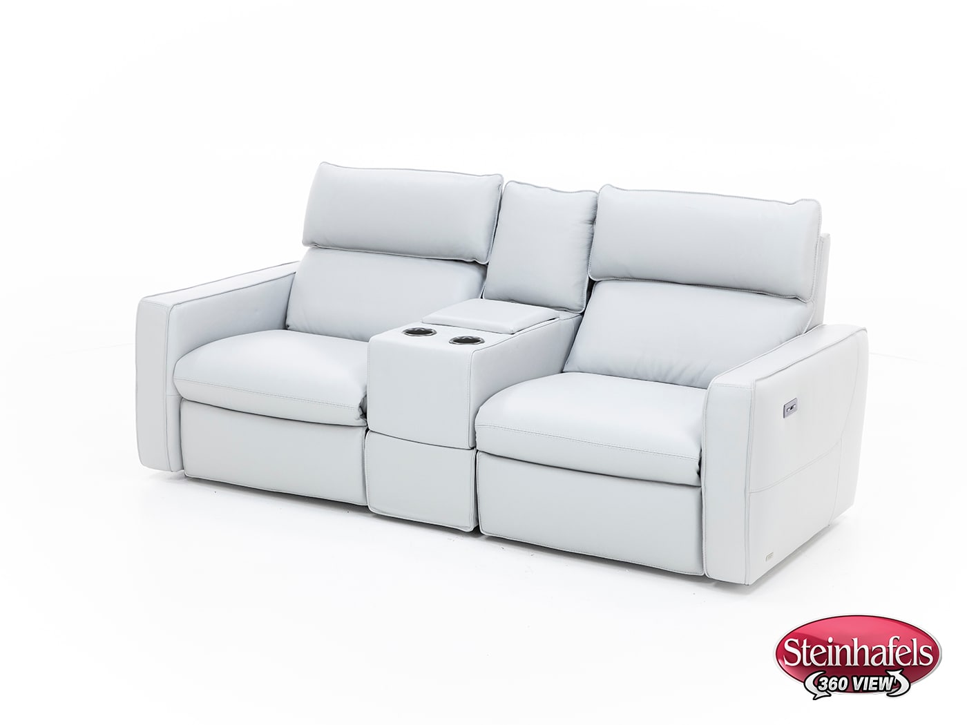 natuzzi grey mtn lth sectional piece  image pkg  