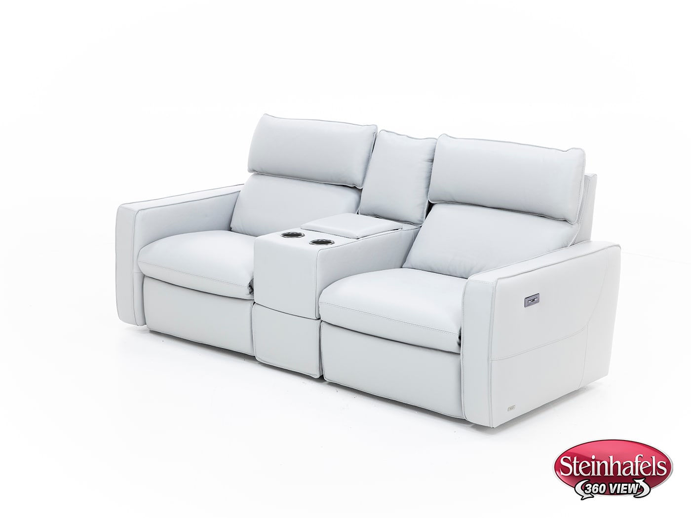 natuzzi grey mtn lth sectional piece  image pkg  