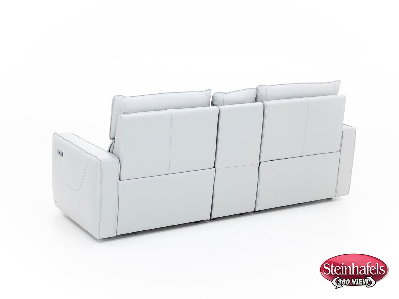 natuzzi grey mtn lth sectional piece  image pkg  