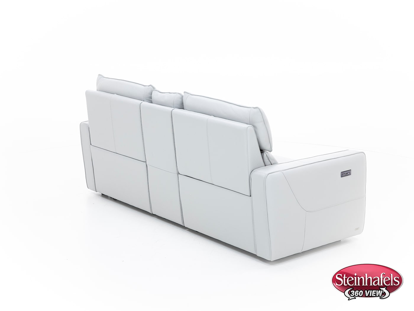 natuzzi grey mtn lth sectional piece  image pkg  