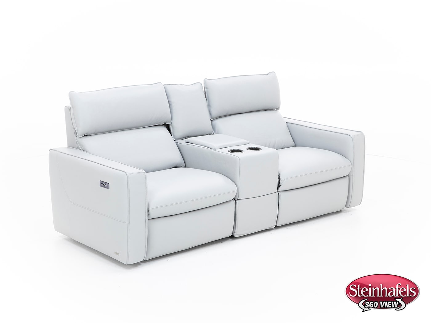 natuzzi grey mtn lth sectional piece  image pkg  