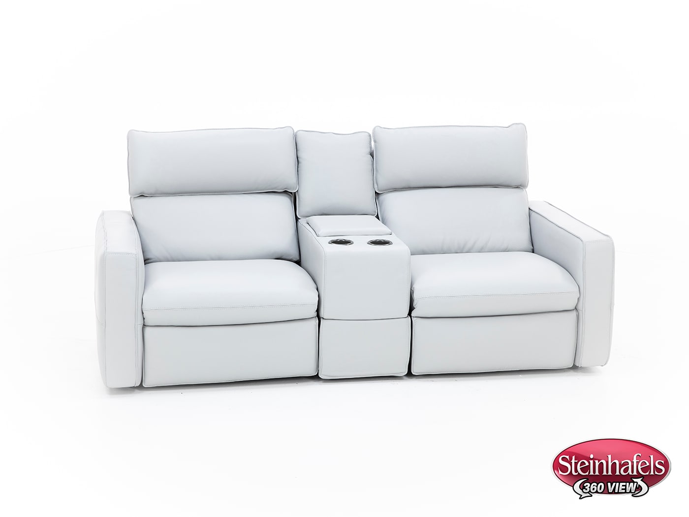 natuzzi grey mtn lth sectional piece  image pkg  