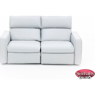 Matteo 2-Pc. Leather Power Headrest Reclining Loveseat