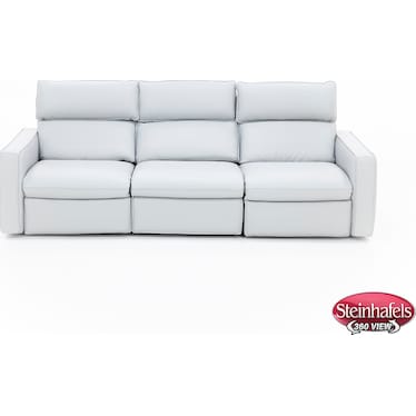 Matteo 3-Pc. Leather Power Headrest Reclining Sofa
