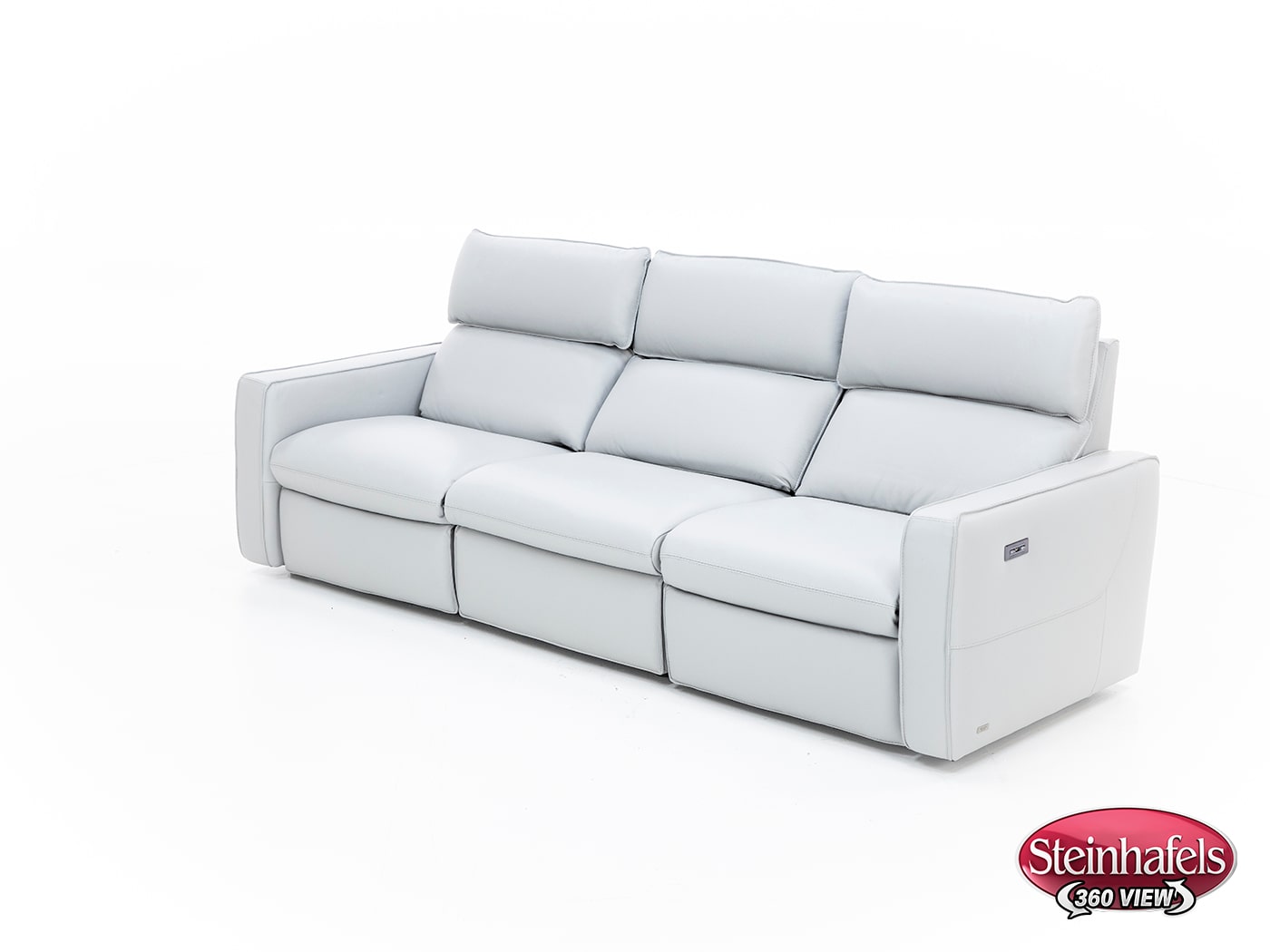 natuzzi grey mtn lth sectional piece  image pkg  