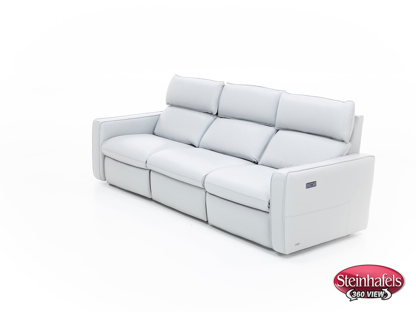 natuzzi grey mtn lth sectional piece  image pkg  