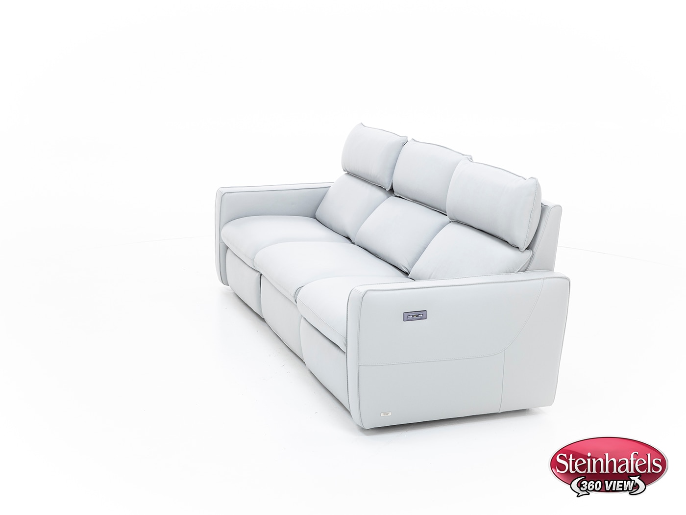 natuzzi grey mtn lth sectional piece  image pkg  