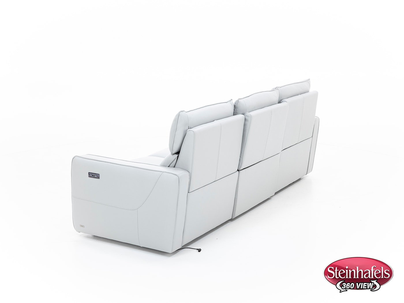 natuzzi grey mtn lth sectional piece  image pkg  