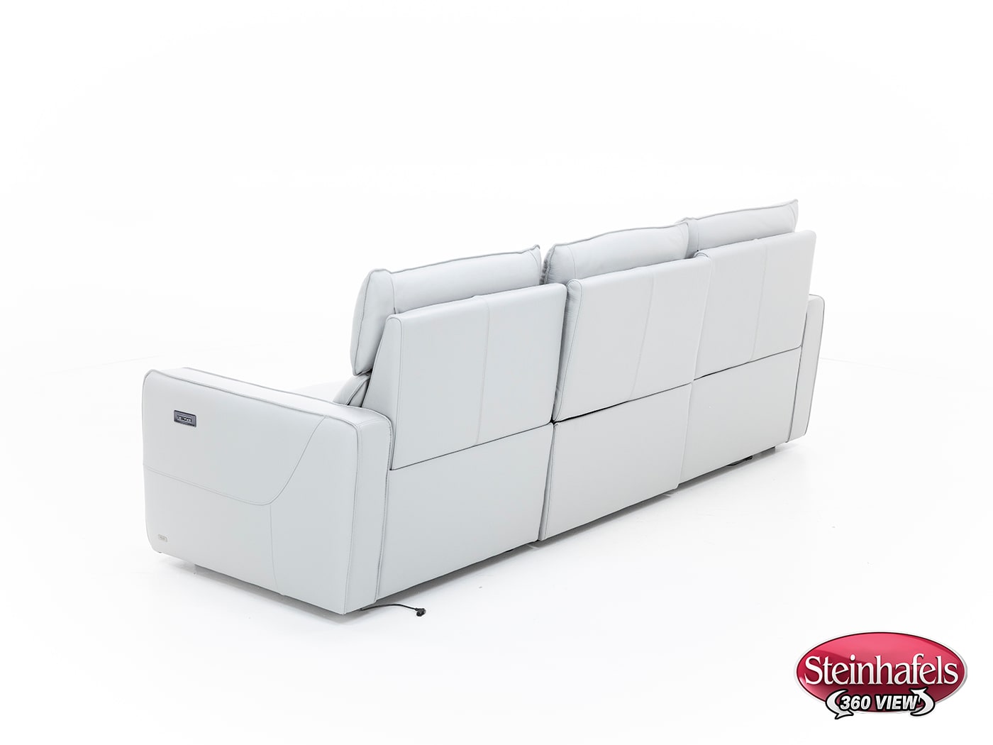 natuzzi grey mtn lth sectional piece  image pkg  