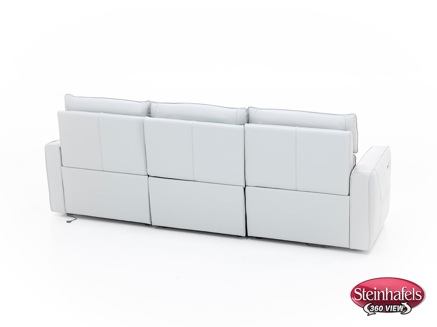 natuzzi grey mtn lth sectional piece  image pkg  