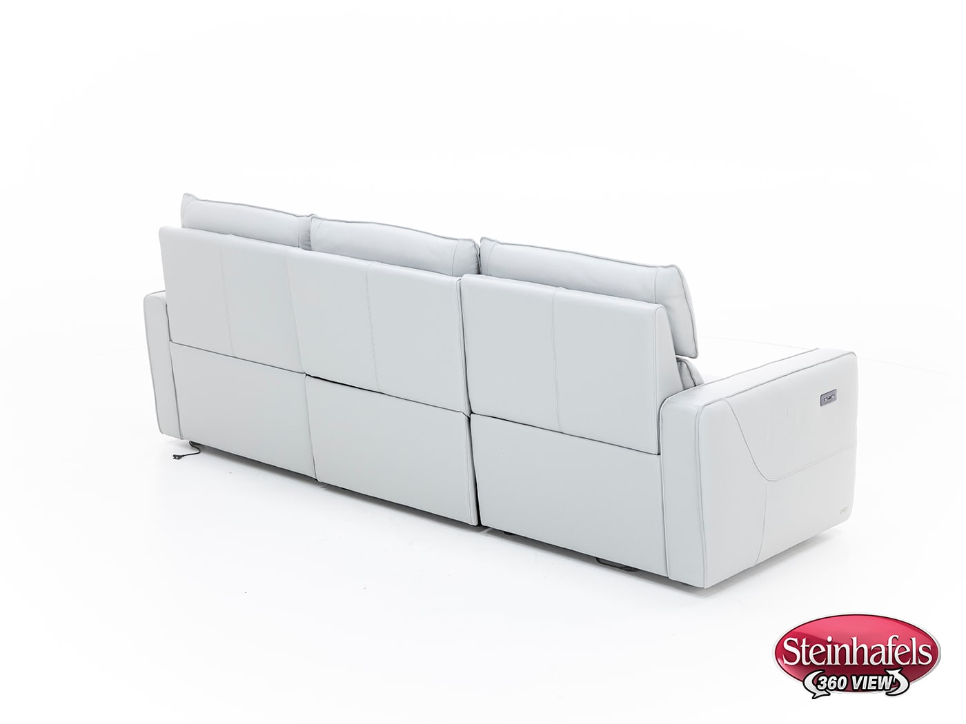 natuzzi grey mtn lth sectional piece  image pkg  